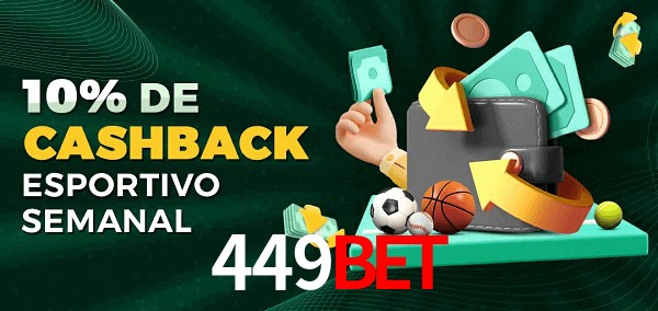 10% de bônus de cashback na 449Bet
